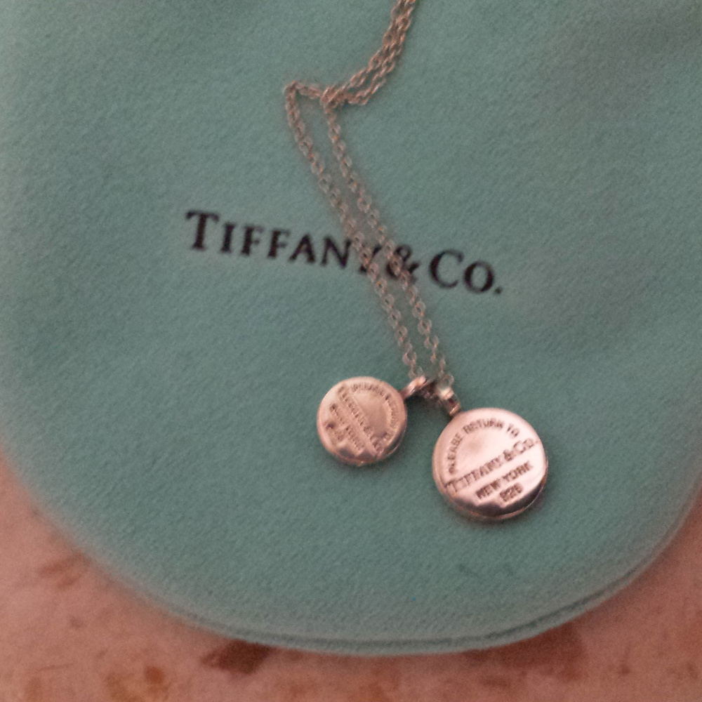 Tiffany & Co. Double  Pendant Necklace